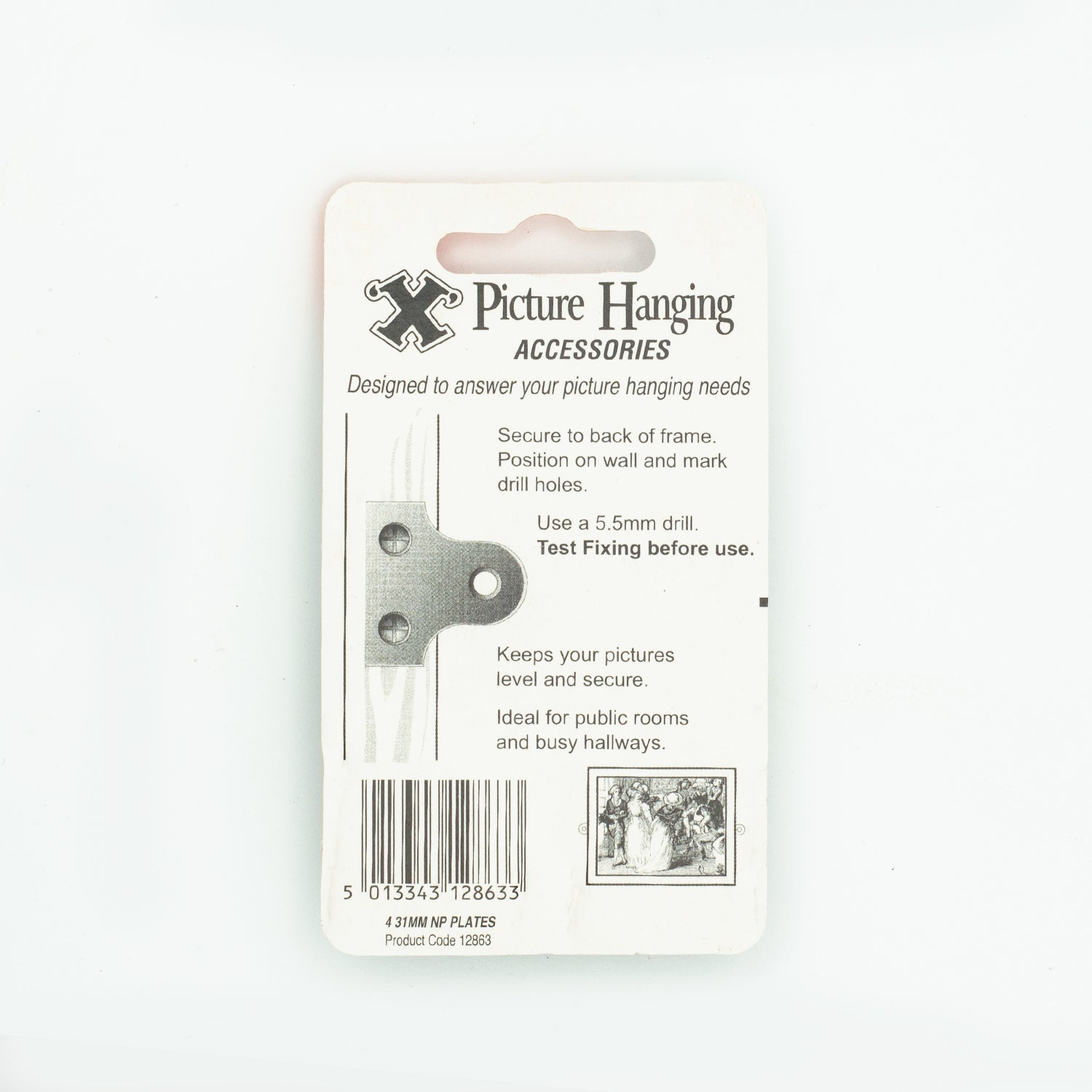 Frame Plates (31mm) Nickel Plated