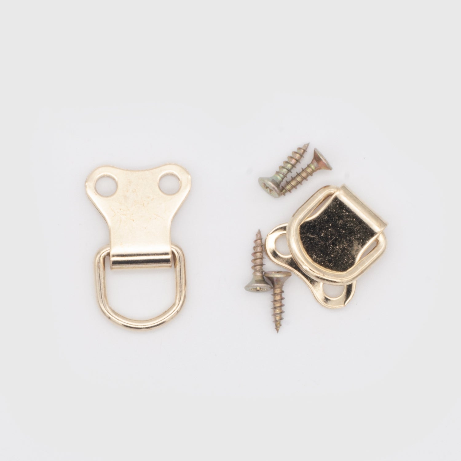 Double D Rings (Brass Plate)
