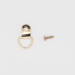 Single D Rings (Brass Plate)